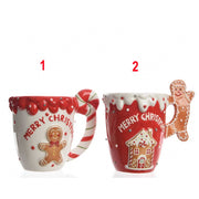 TAZZA MUG MERRY CHRISTMAS 9X13X11CM