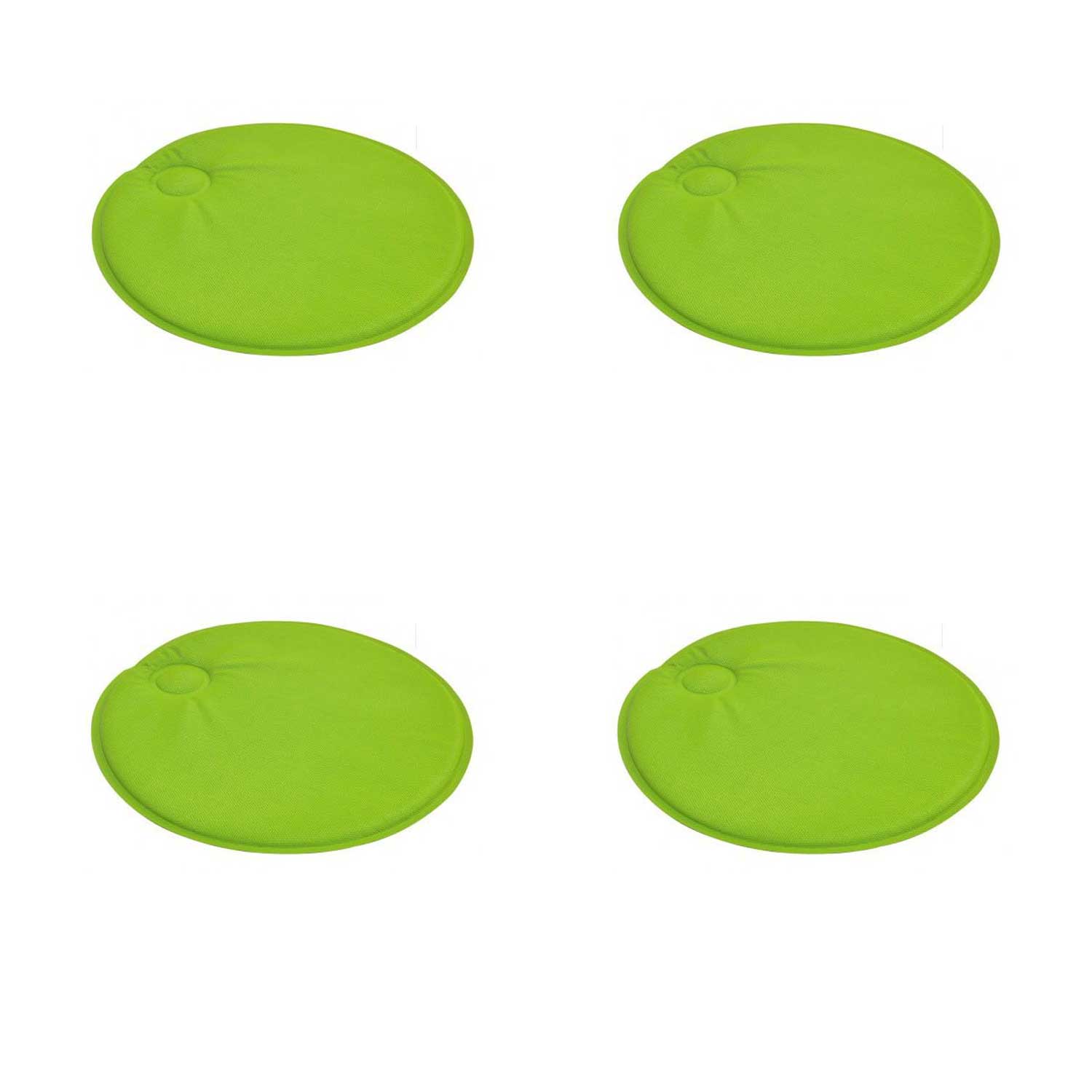 OFFERTA 4 CUSCINI MAGNETICI TONDO PER SEDIE COLORE A SCELTA