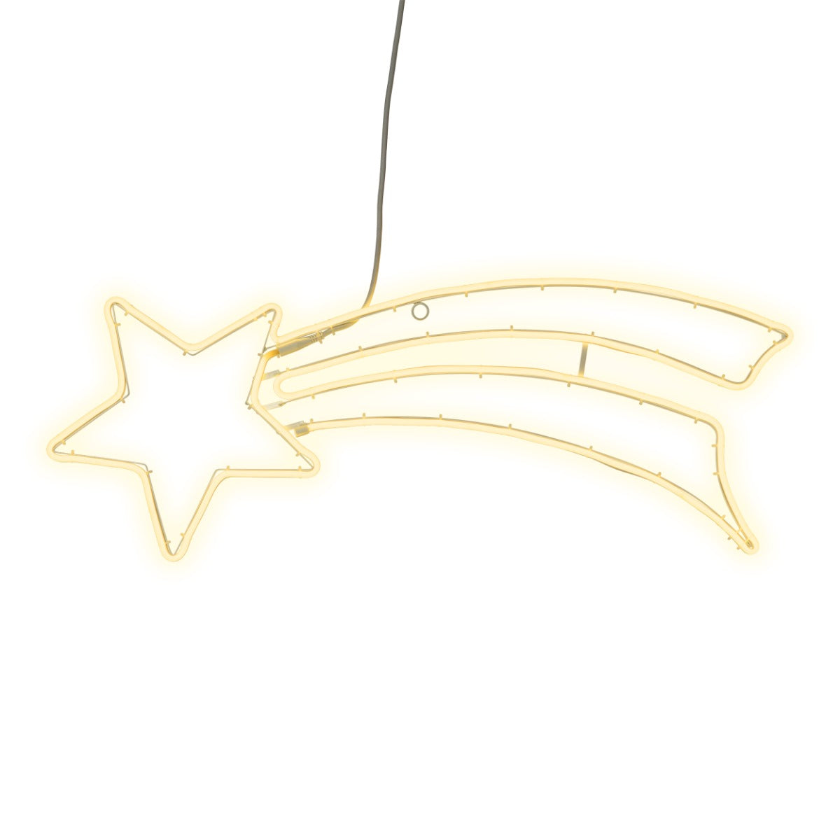 STELLA COMETA LUMINOSA LED BIANCO CALDO 95XH35CM