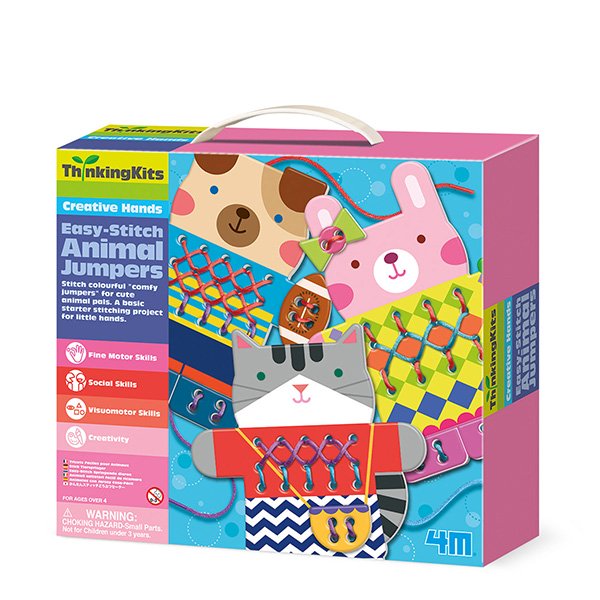 ANIMALETTI DA RICAMARE - EASY-STITCH ANIMAL JUMPERS