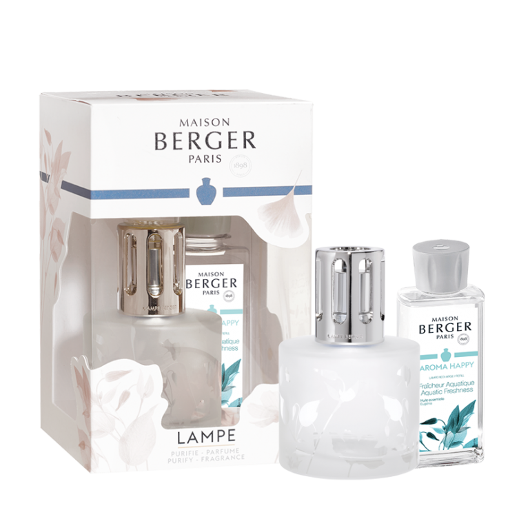 LAMPADA CATALITICA AROMA HAPPY + FRAGARANZA 180 ML LAMPE BERGER