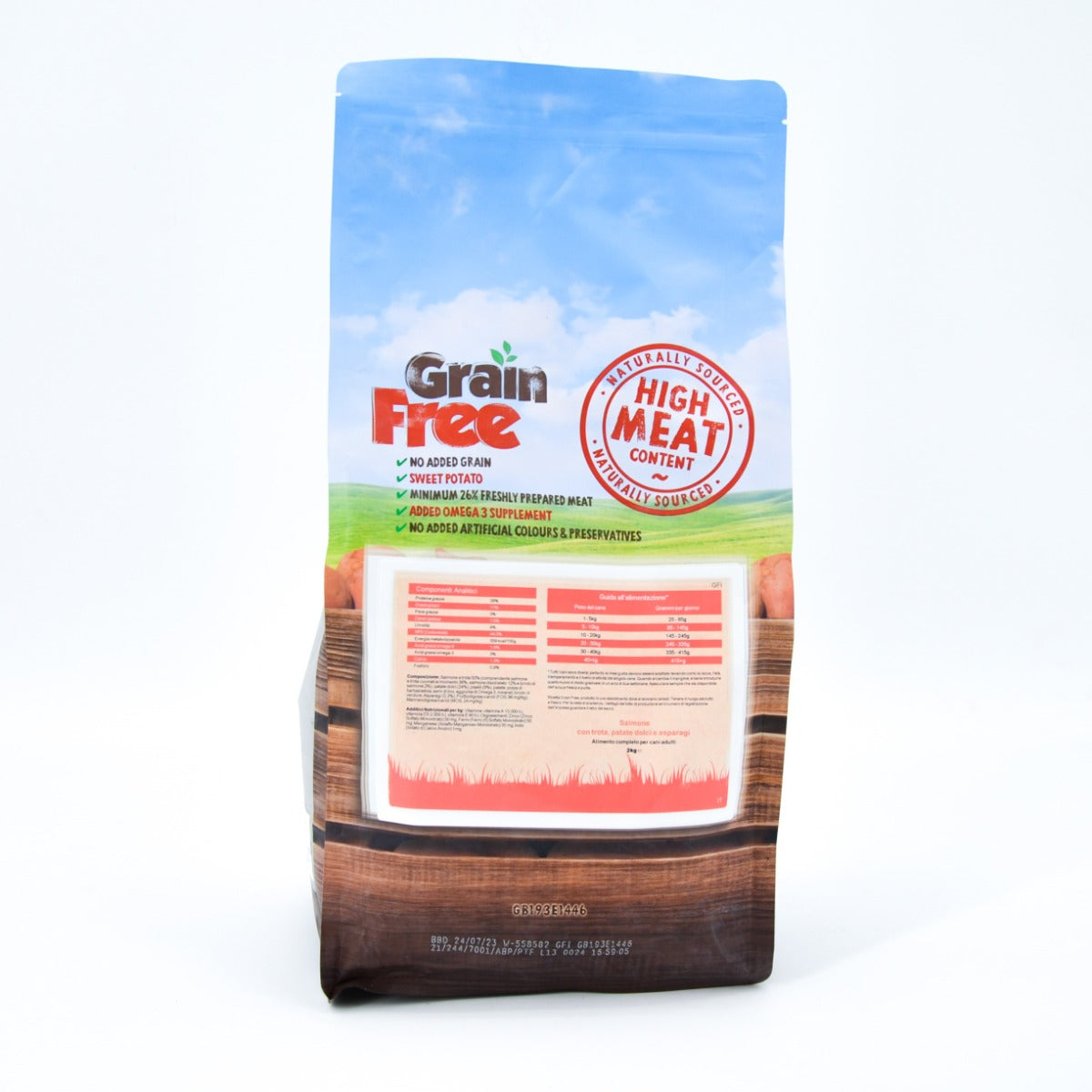 CROCCHETTE PERAGA GRAIN FREE PER CANE ADULTO 2KG SALMONE