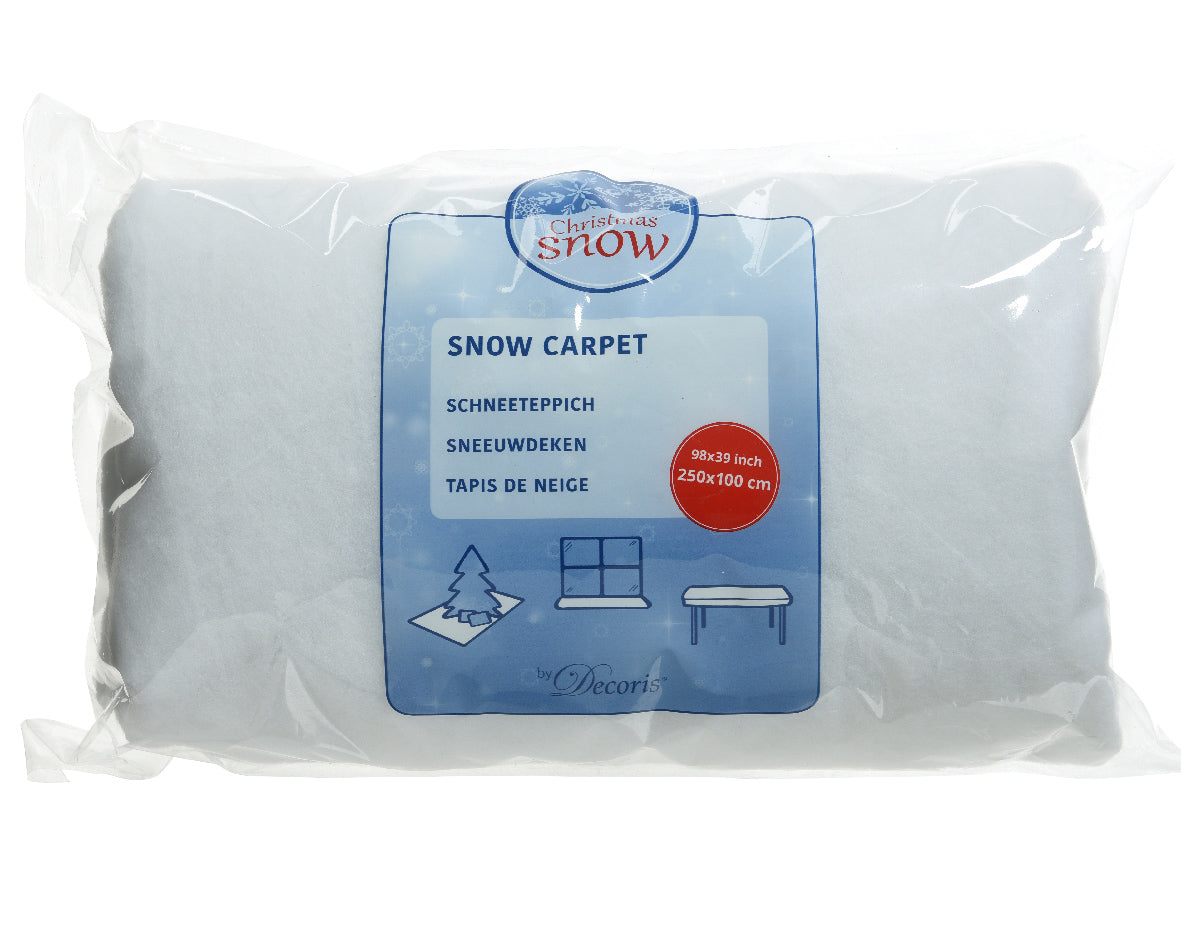 TAPPETO NEVE 250X100 BIANCO