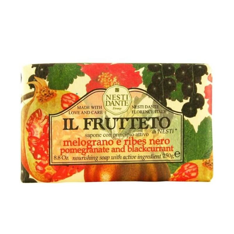 SAPONE VEGETALE IL FRUTTETO MELOGRANO E RIBES NERO 250GR