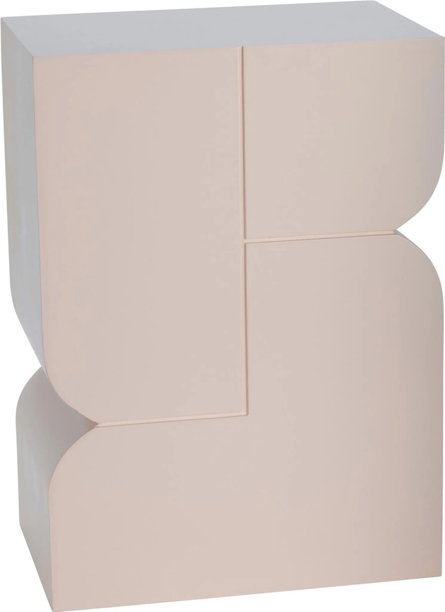 Tavolino HUE 30,5 x 20 x 42,5 cm Beige PERAGA HOME