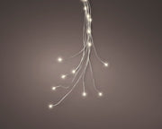 RAMI LUMINOSI CON 40 LED BIANCO CALDO 65CM