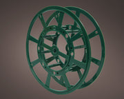 BOBINA PER ARROTOLARE LUCI DI NATALE 6X20CM VERDE