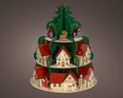 Scena LED in compensato FSC 23 x 23 x 29 cm multicolore Peraga Christmas