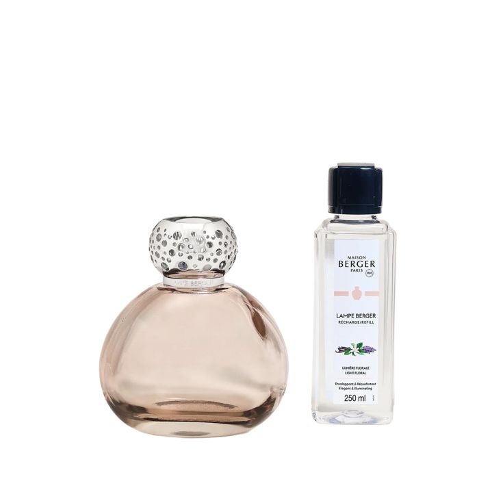 Lampada Catalitica Ophelia Nude con Ricarica Lumiere Florale 250ml Rosa Maison Berger