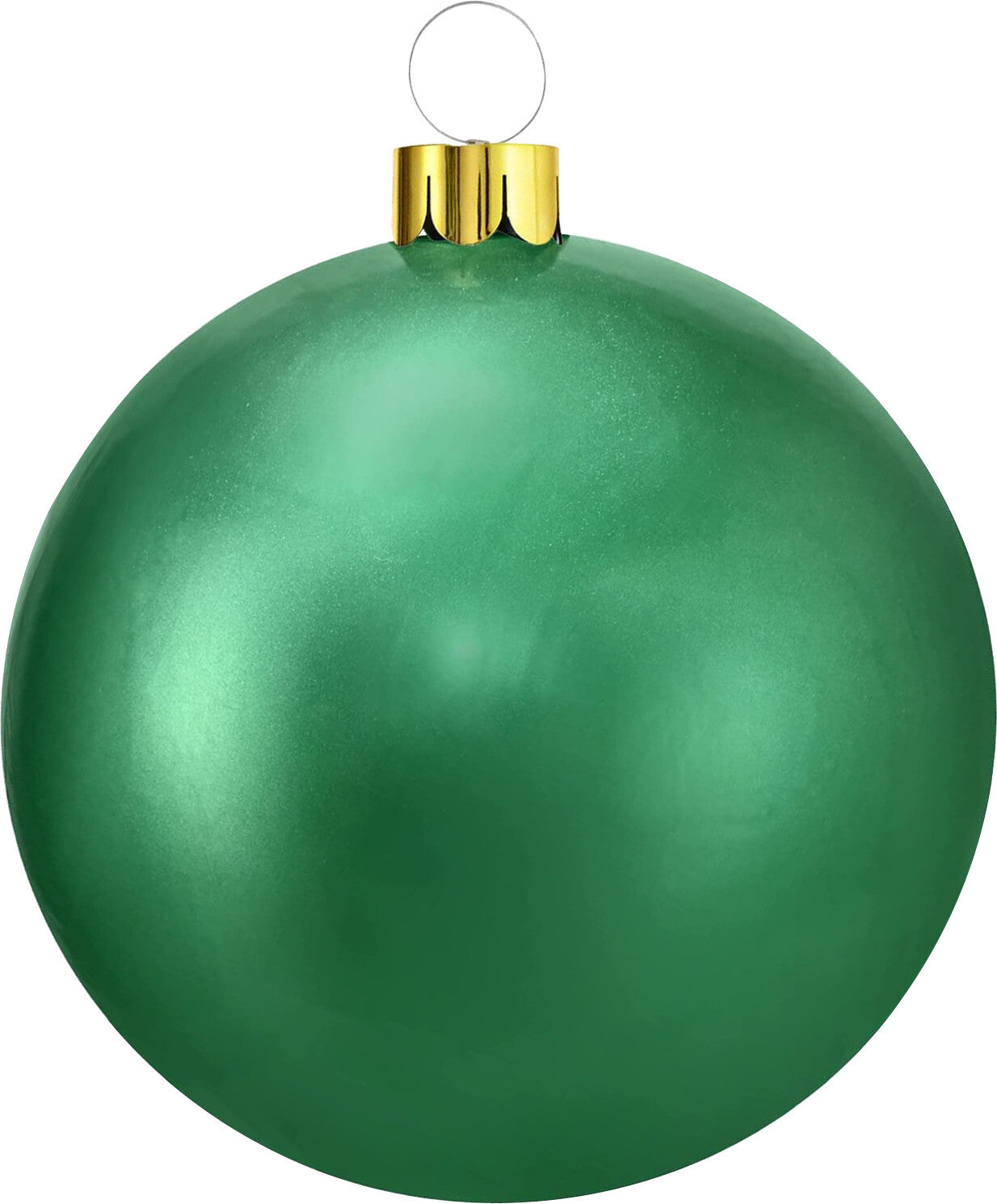 PALLINA DI NATALE GONFIABILE 45CM VERDE