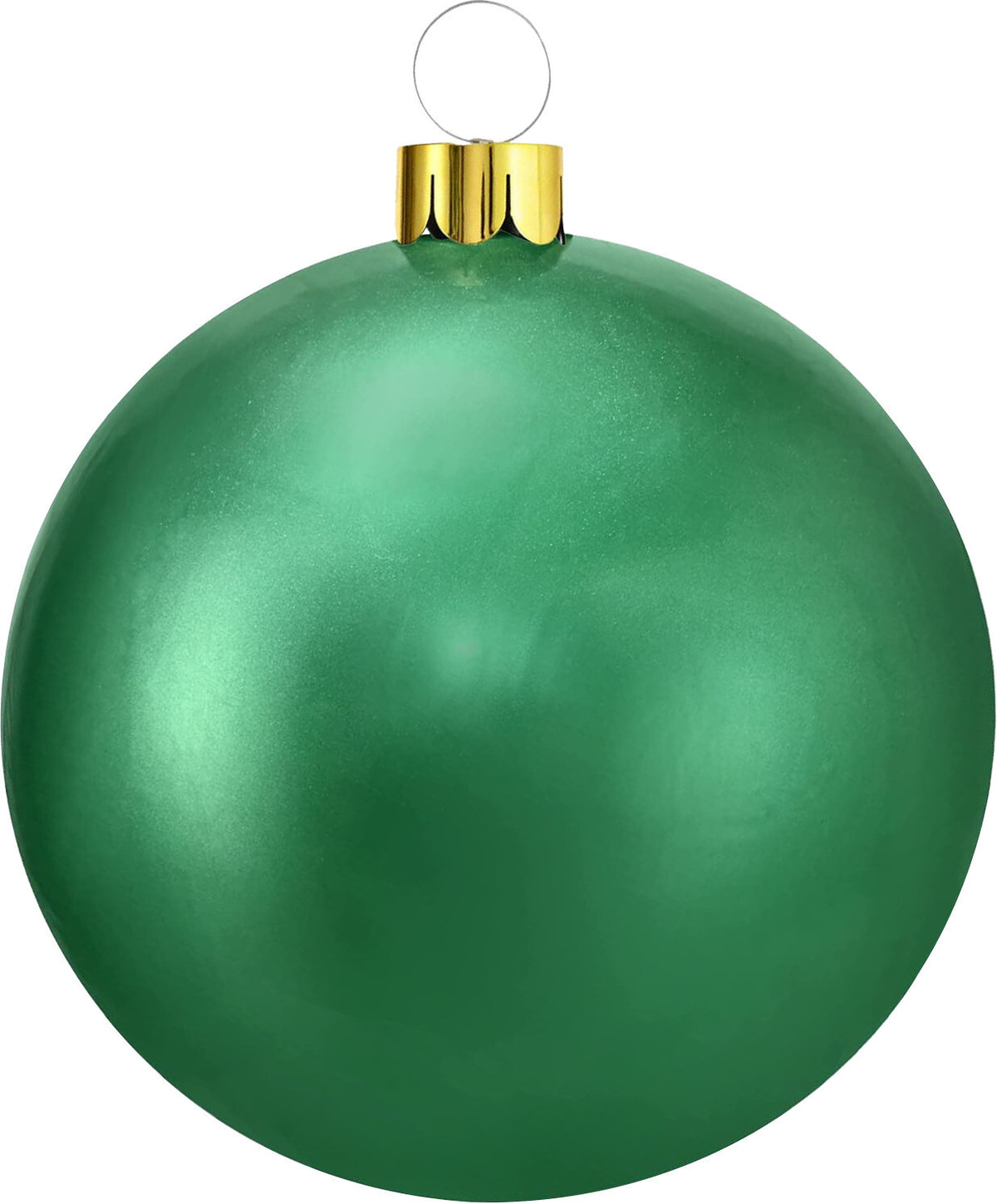 PALLINA DI NATALE GONFIABILE 65CM VERDE