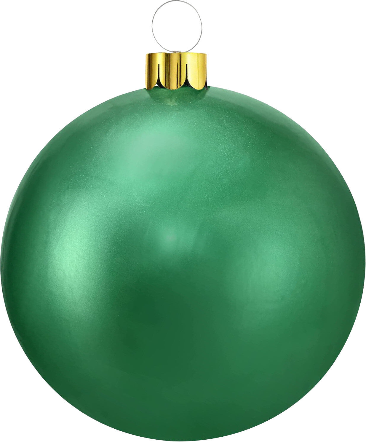 PALLINA DI NATALE GONFIABILE 65CM VERDE