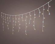 Tenda LED a ghiaccioli Pro-Lights 360 x 60 cm oro tenue Peraga Christmas