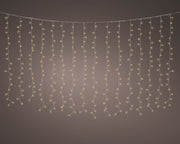 Tenda luminosa LED 200 x 200 cm trasparente/oro tenue Peraga Christmas