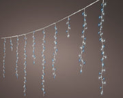 Catena luminosa 708LED, 600 cm, 10 funzioni, luce bianco freddo, filo bianco.