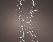 LUCI DI NATALE 1500 LED 3400CM BIANCO FREDDO 8 GIOCHI DI LUCE