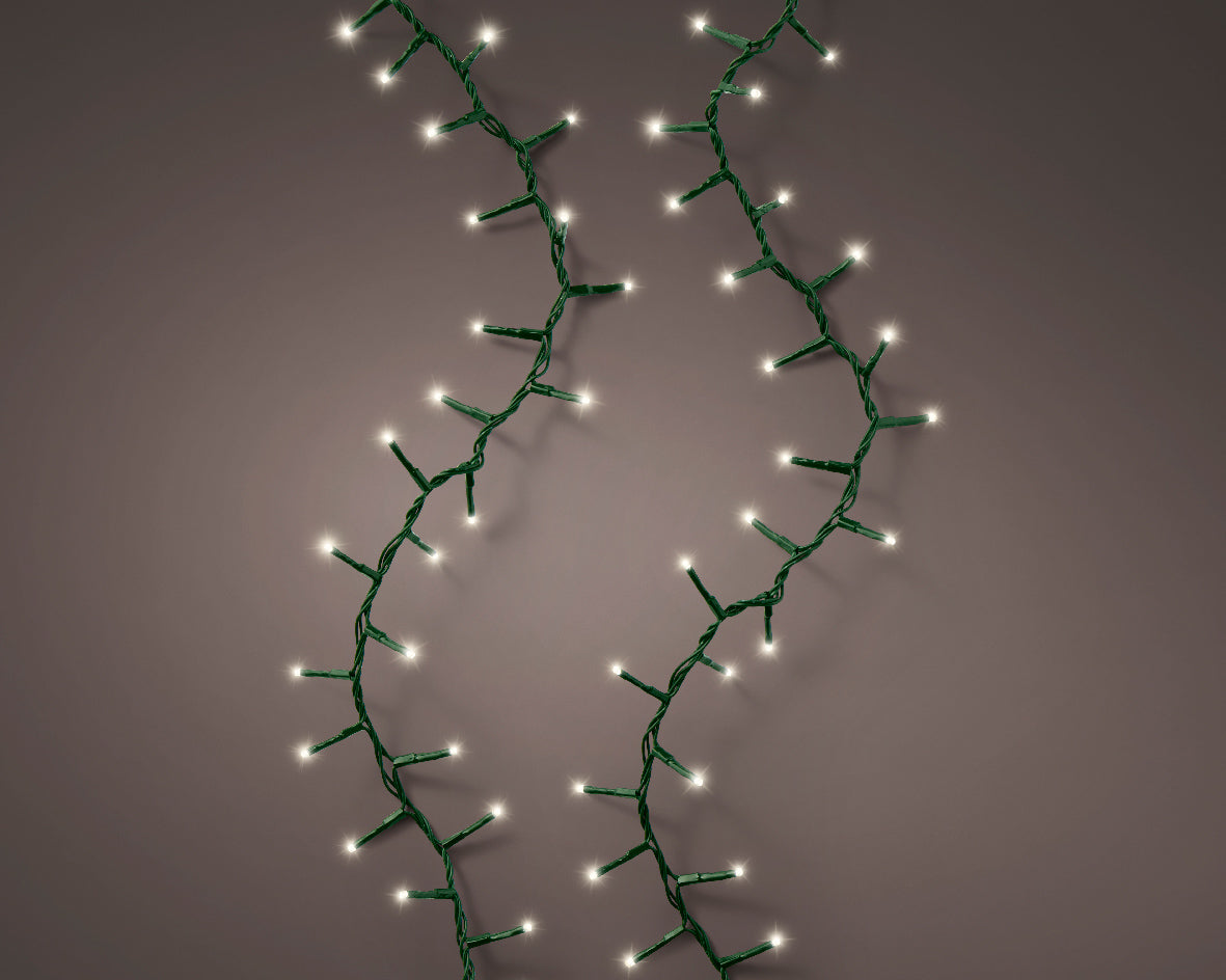 ESTENSIONE LUCI PROLUNGABILI 500LED 1100CM BIANCO CALDO