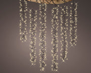 ESTENSIONE CASCATA 480 LED 2MT BIANCO CALDO