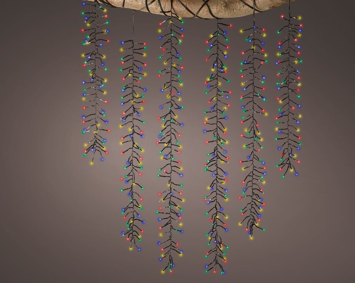 ESTENSIONE CASCATA 480 LED 2MT MULTICOLORE