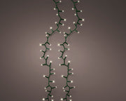 Filo LED compact a batteria lunghezza 1200 cm verde/bianco caldo Peraga Christmas