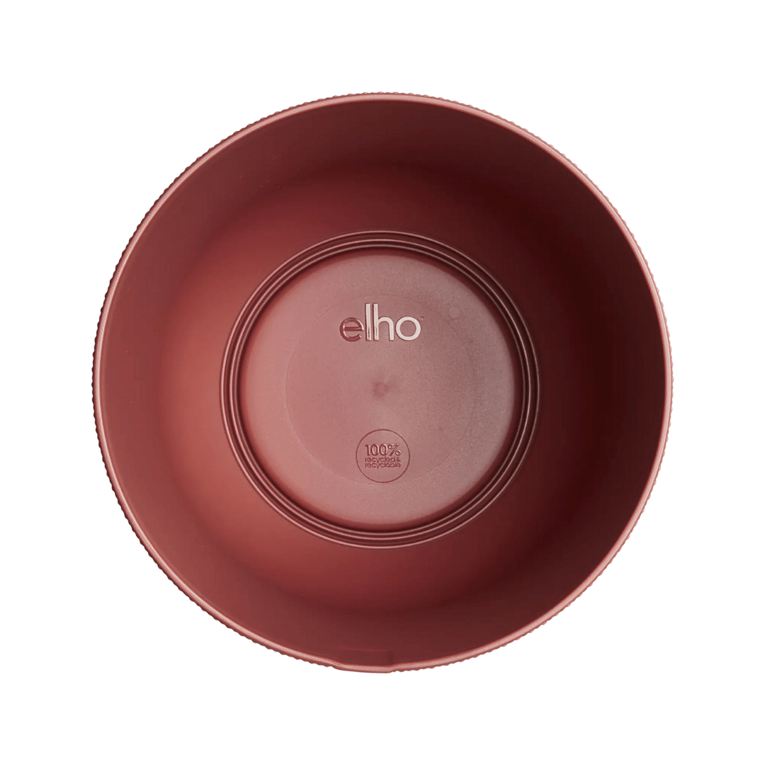 VASO JAZZ ROUND 30CM ROSSO TOSCANO