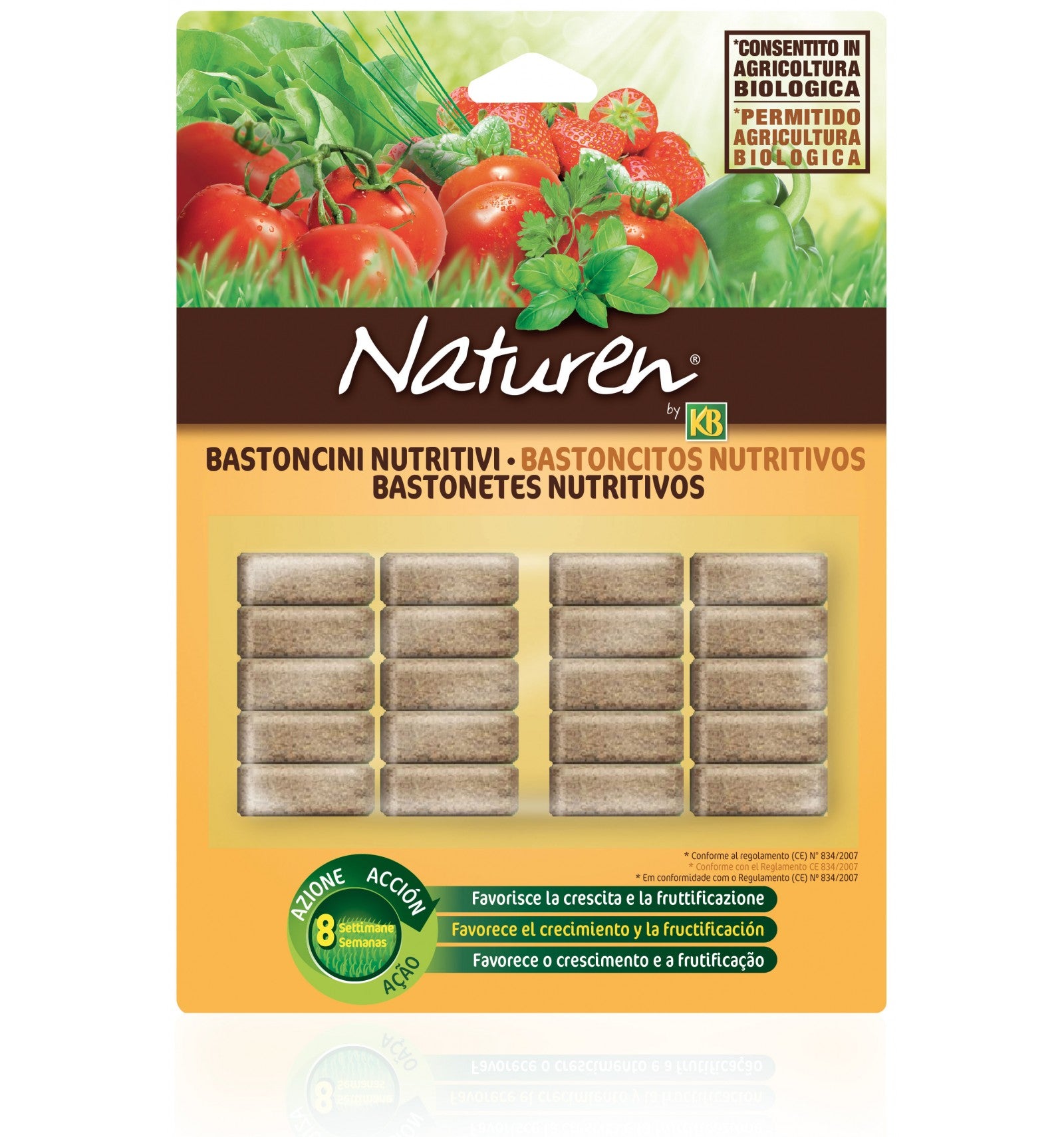 20PZ CONCIME BASTONCINI NUTRITIVI NATUREN