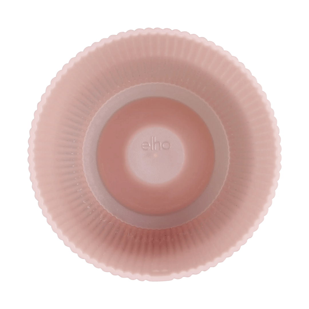 VASO PER ORCHIDEE VIBES FOLD ORCHID HIGH 12,5CM ROSA SMALTATO