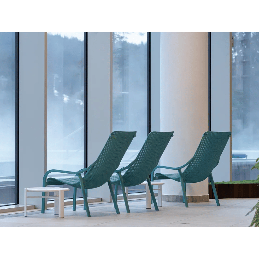 POLTRONA NET LOUNGE VERDE SALICE