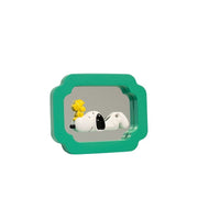 BLOGO Specchio con Cornice 3D "Snoopy Sdraiato con Woodstock"