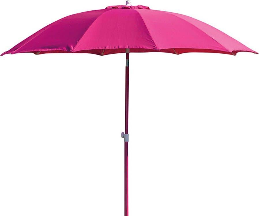 OMBRELLONE IN ALLUMINIO D.270CM FRAGOLA