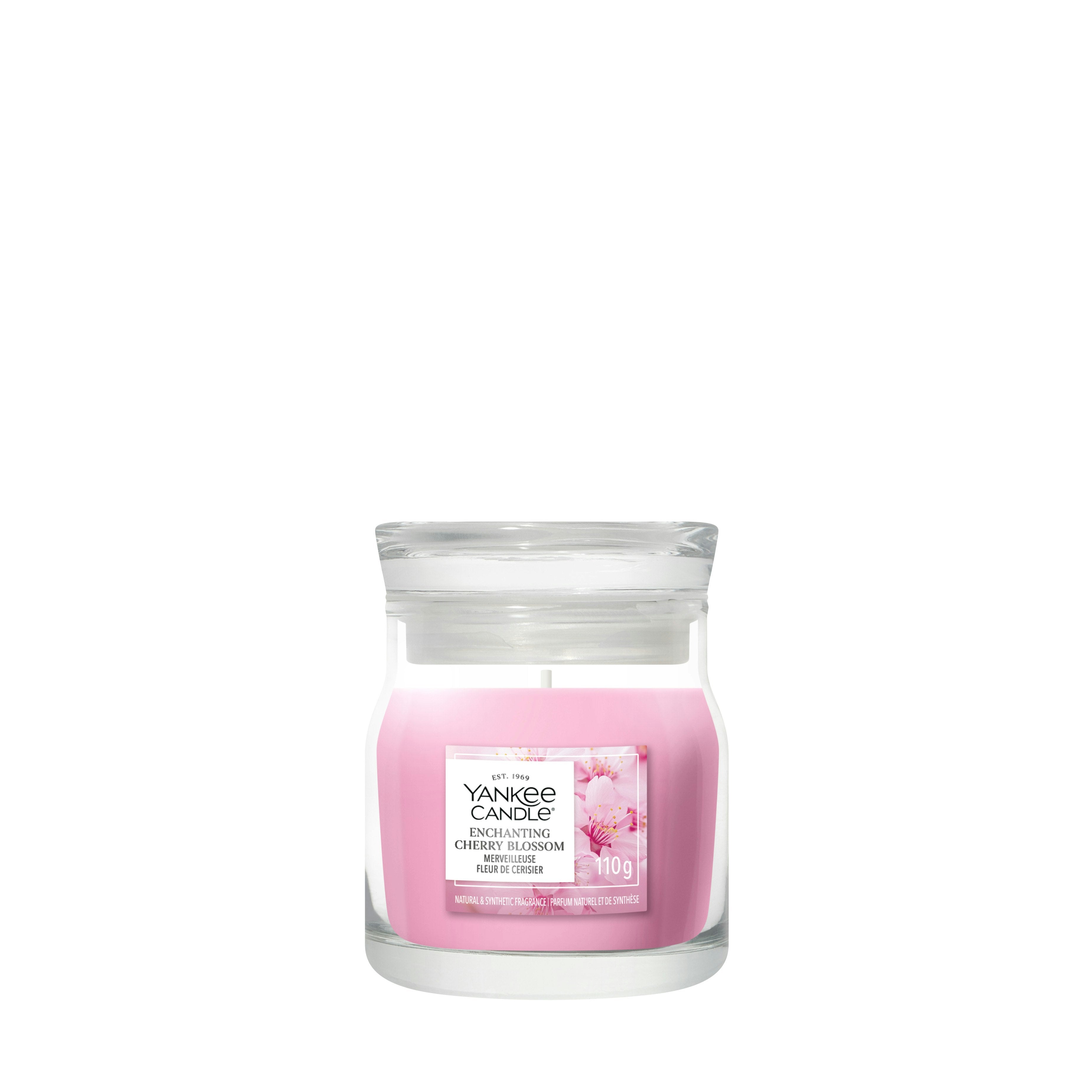 Candela Enchanting Cherry Blossom 110g Rosa Yankee Candle