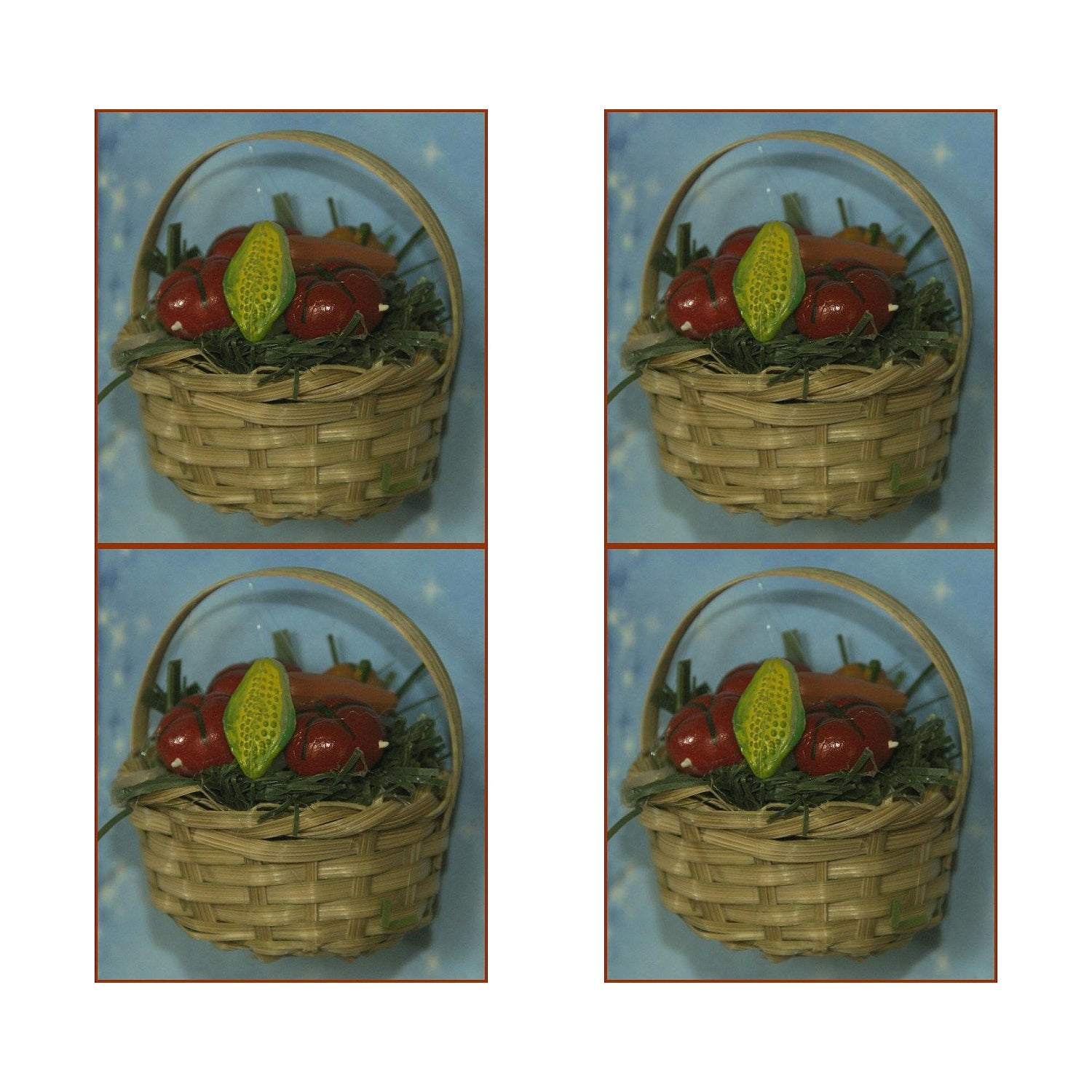 OFFERTA 4 CESTI CON ORTAGGI 5CM