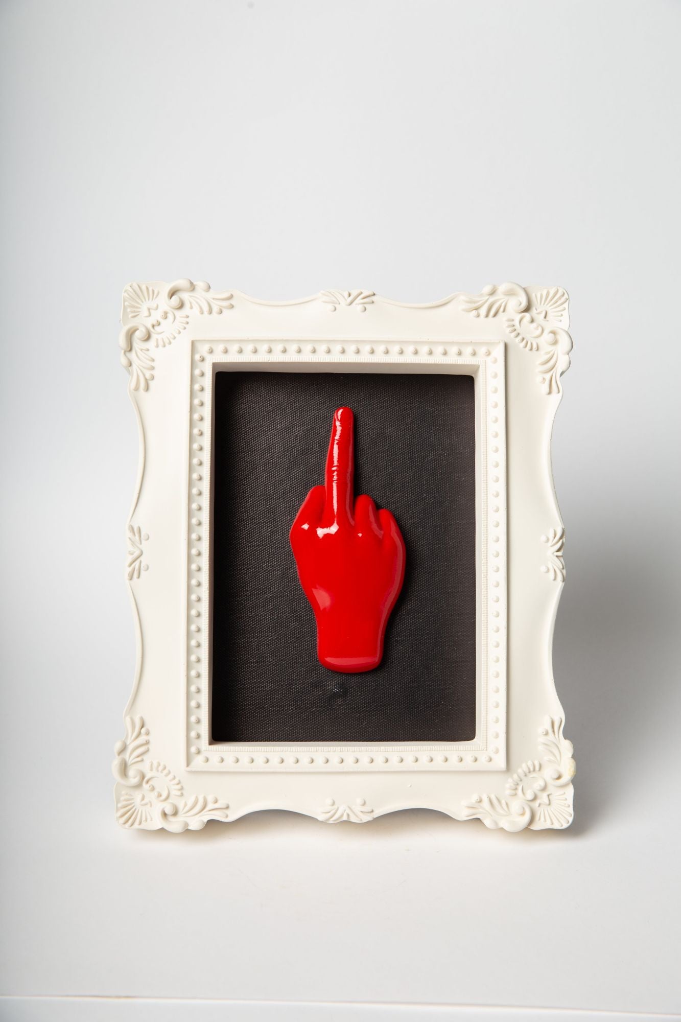 BLOGO Quadro Dito Rosso 19,5xH25cm