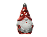 BABBO NATALE APPENDIBILE ROSSO E BIANCO IN RESINA 8.5CM