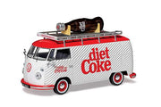 Camper Volkswagen T1 DIET COKE GIANT BOTTLE Modellino Natalizio 1:43