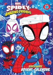 Calendario dell'Avvento Spidey con Cancelleria 24 Pezzi - immagine 1
