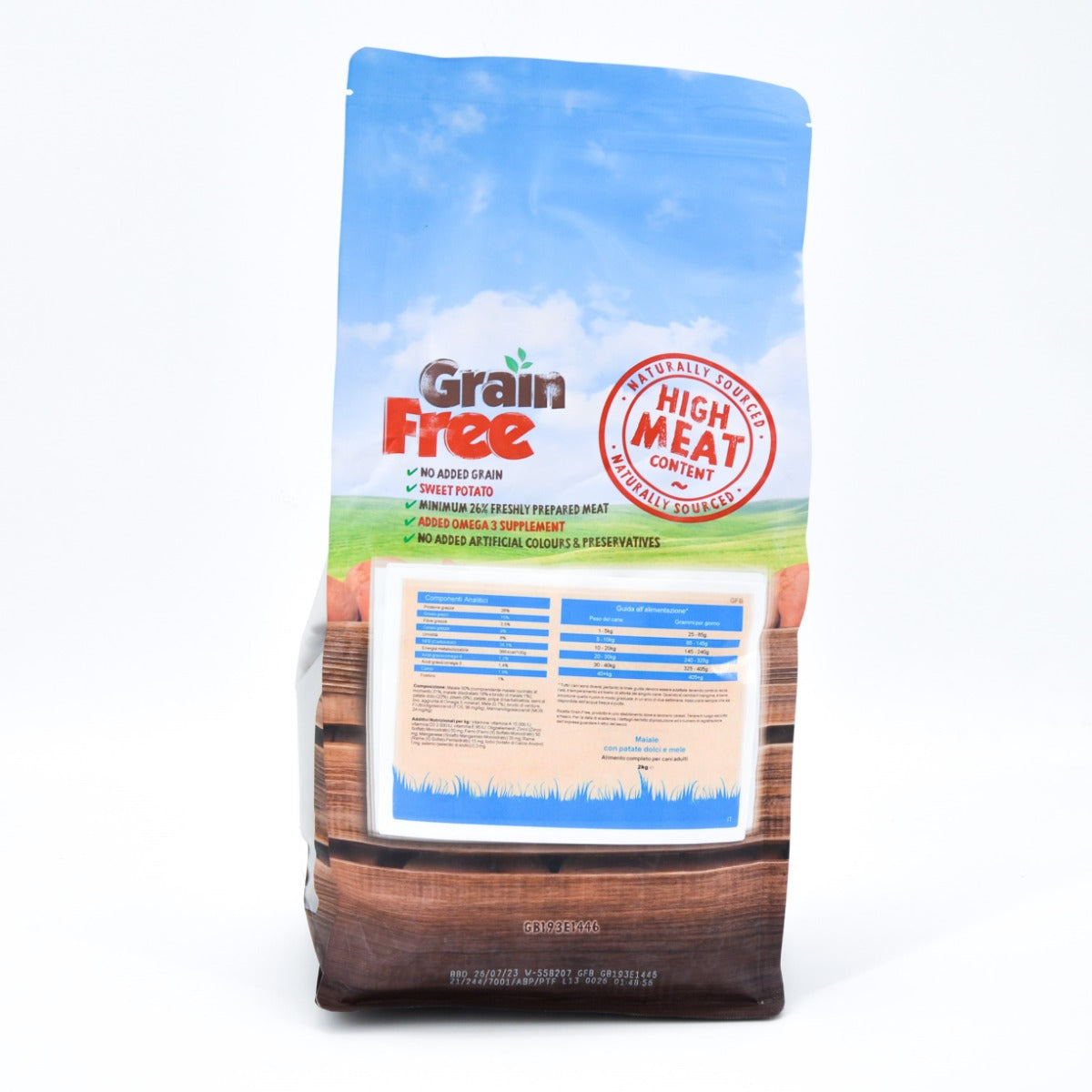 CROCCHETTE PERAGA GRAIN FREE PER CANE ADULTO 12KG MAIALE