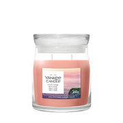 Candela media Signature Cliffside Sunrise 368g Arancione Yankee Candle
