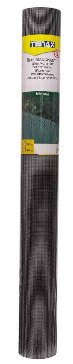 DELIMITAZIONE ANTIVENTO MISTRAL ARGENTO 1x5M