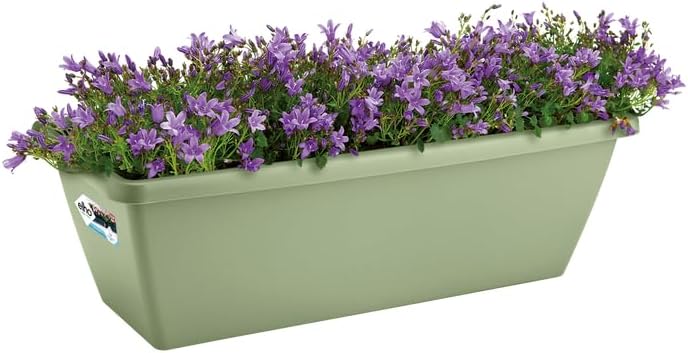 VASO FIORIERA BARCELONA TROUGH 70CM PISTACHE GREEN