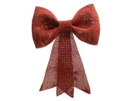 FIOCCO APPENDIBILE 13X14CM CON GLITTER ROSSO
