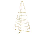 Albero di natale in Ferro Oro H160cm