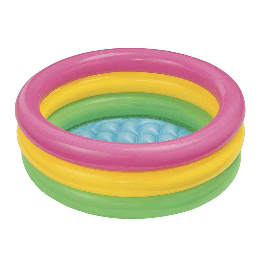 PISCINA GONFIABILE PER BAMBINI TRE ANELLI 86X25CM