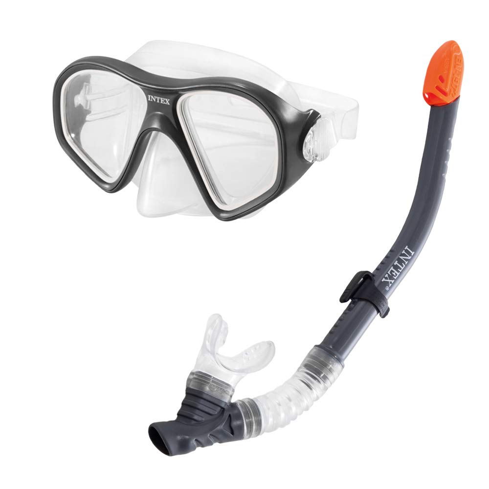 SET MASCHERA CON BOCCAGLIO REEF RIDER 8+