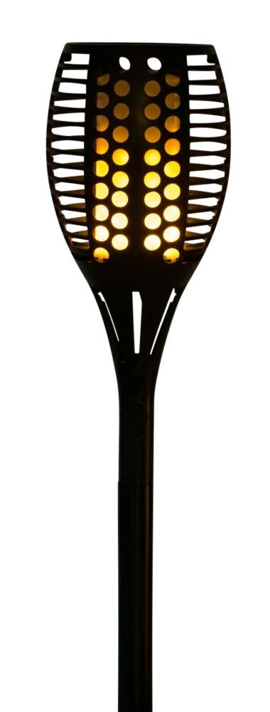 FIACCOLA LED EFFETTO FUOCO REALISTICO CON PANNELLO SOLARE