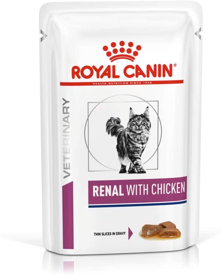 ROYAL CANIN GATTO RENAL POLLO BUSTINE 12X100GR