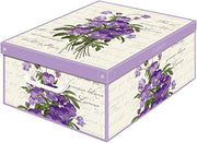 SCATOLA COLLECTION VIOLETTE PROFUMATA 39X50X24CM