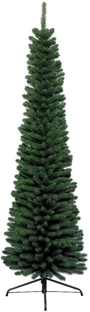 ALBERO DI NATALE SLIM 240CM PENCIL ø70CM VERDE