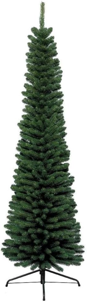 ALBERO DI NATALE SLIM 240CM PENCIL ø70CM VERDE