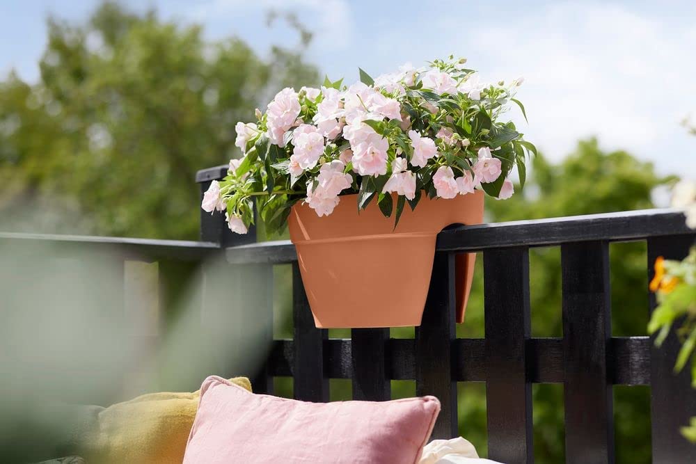 VASO VIBIA CAMPANA FLOWER BRIDGE 40CM TERRA